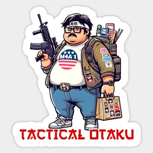 Tactical Otaku Sticker